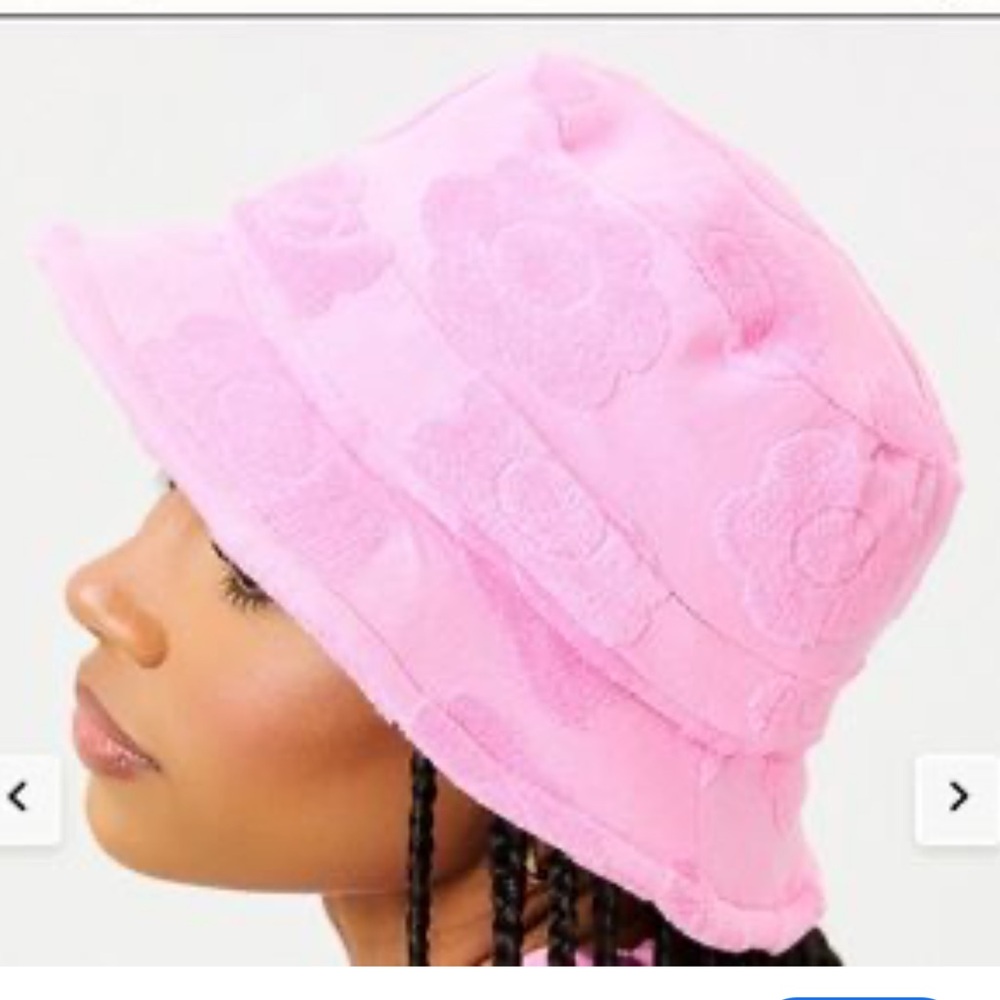 Frankie’s bikinis flower child terry hat